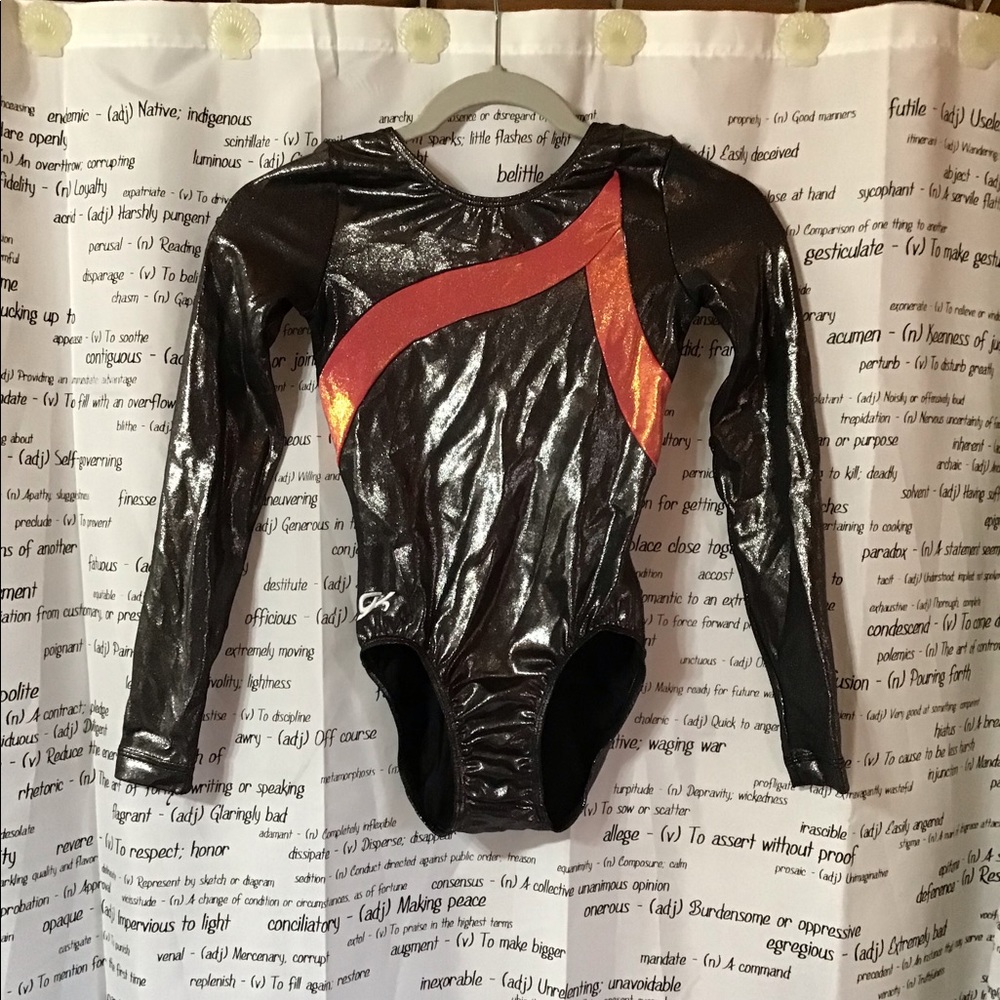 GK gymnastics leotard